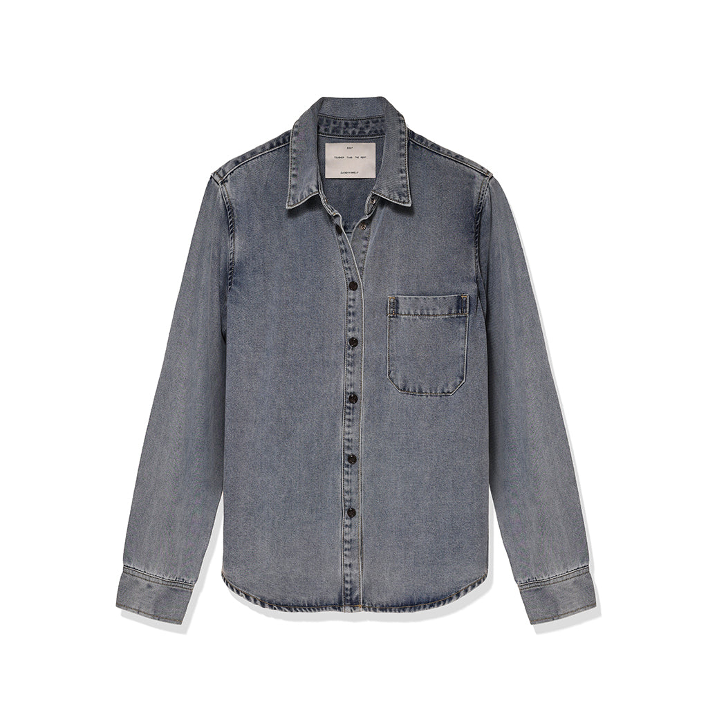 THE DENIM SNAPS SHIRT