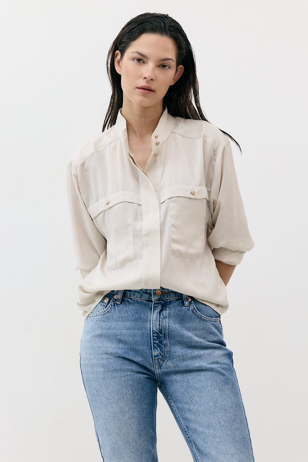 THE STITCHED COLLAR SHIRT