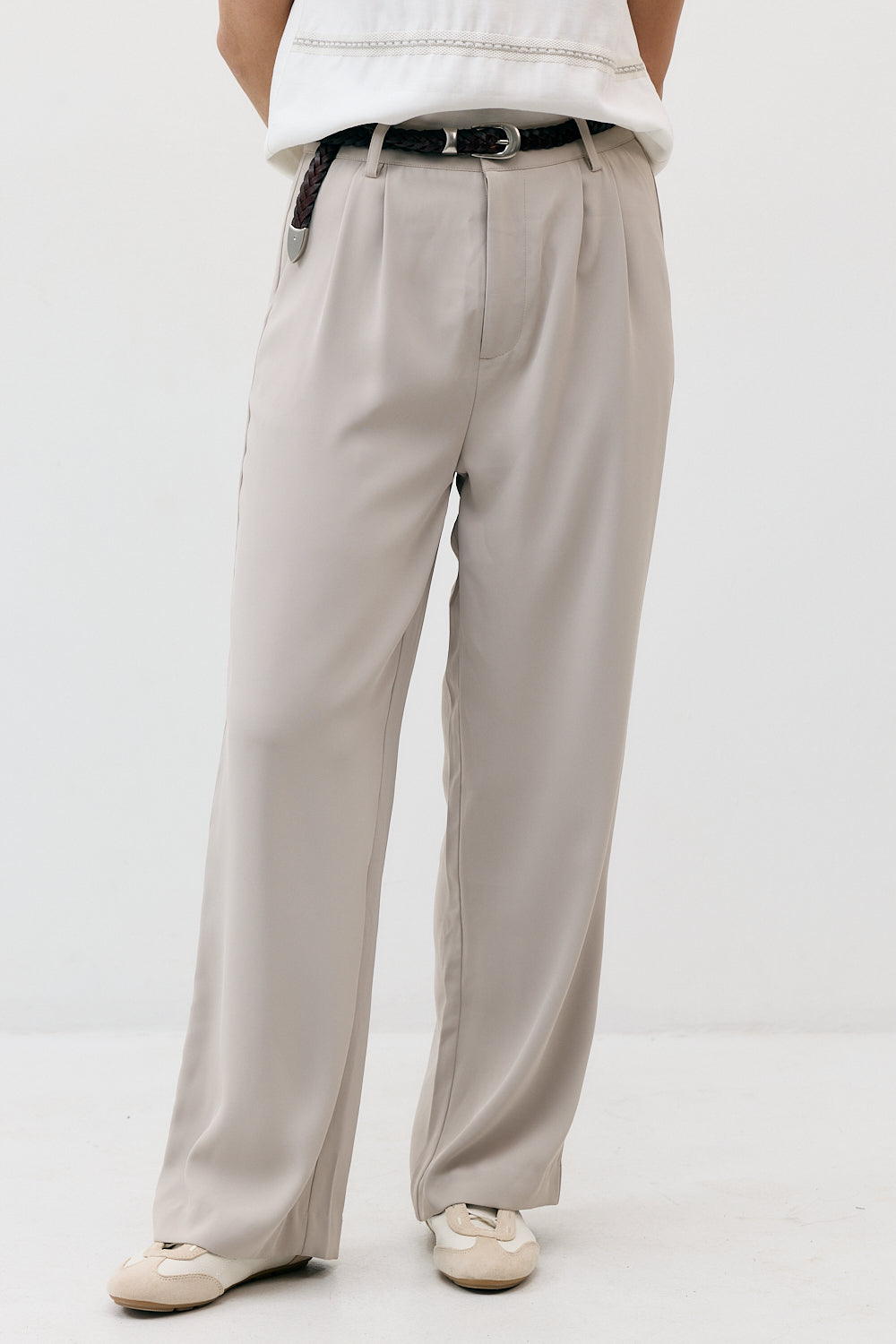 LOOSE WIDE LEG PANTS