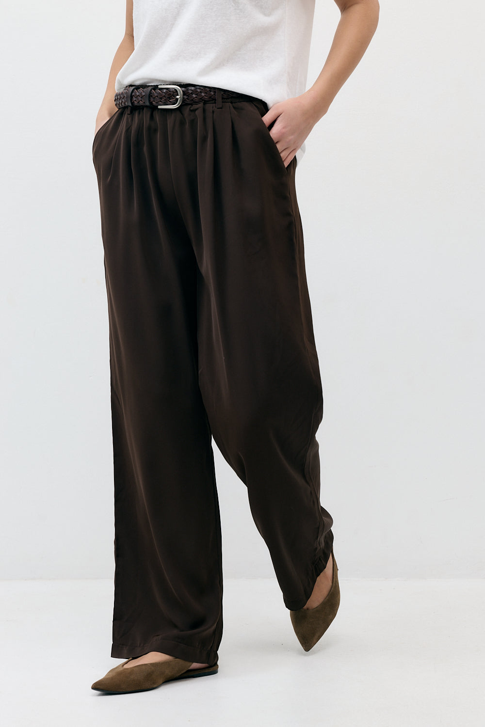 ELASTIC LOOSE PANTS
