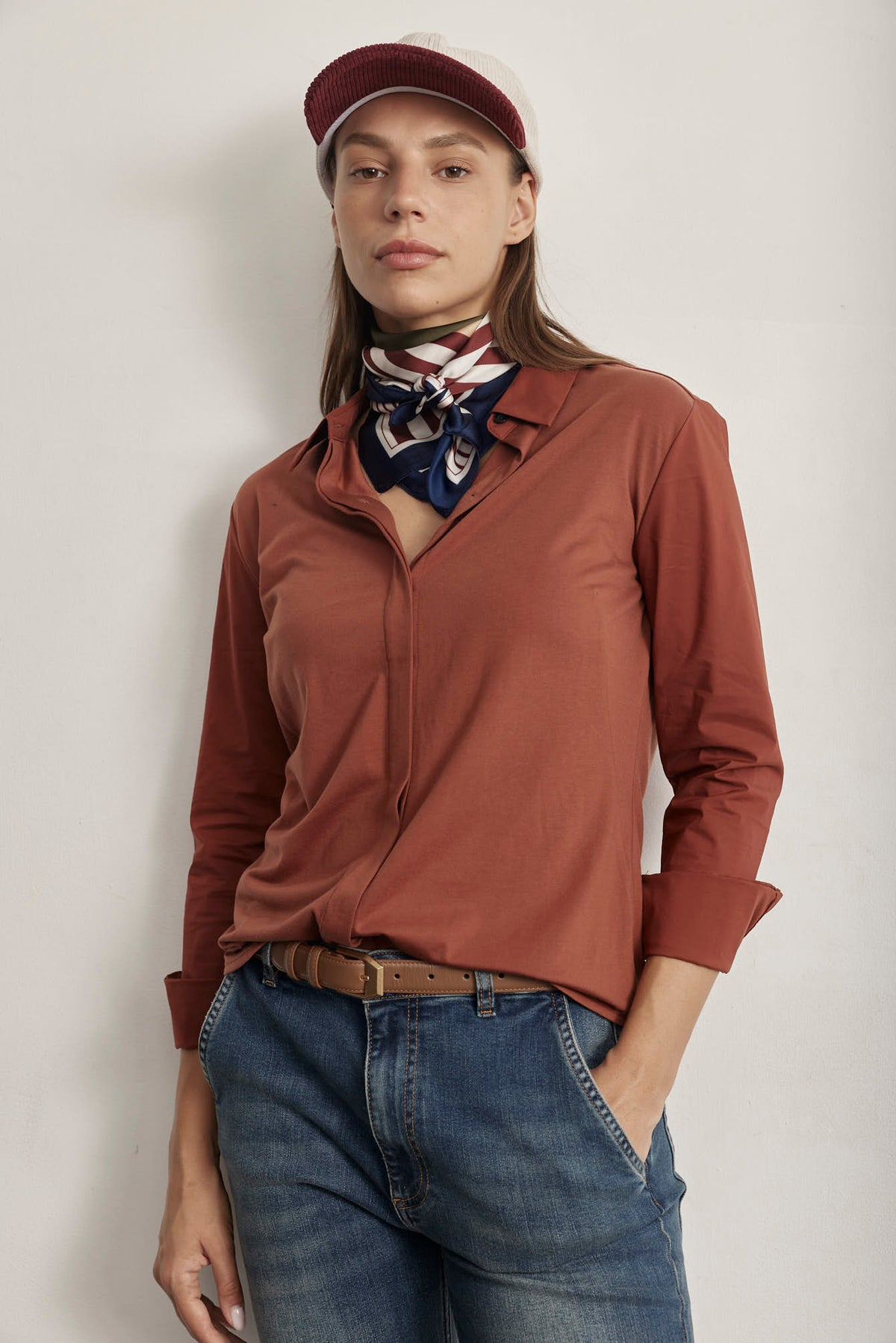 THE STRETCHY BUTTON UP SHIRT