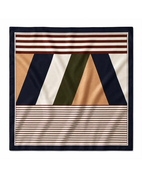 THE GEOMTERIC SCARF