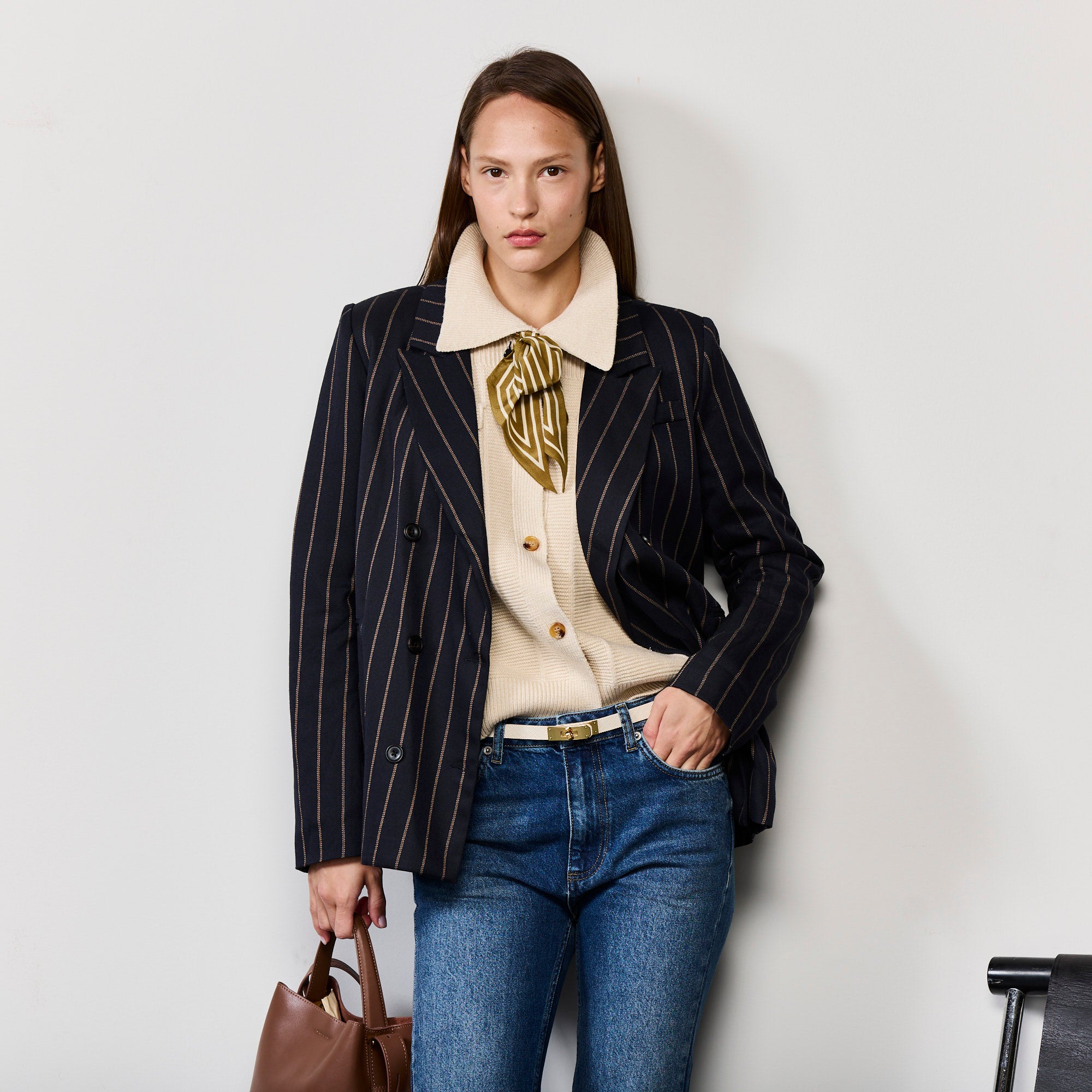 DOUBLE BREASTED BLAZER