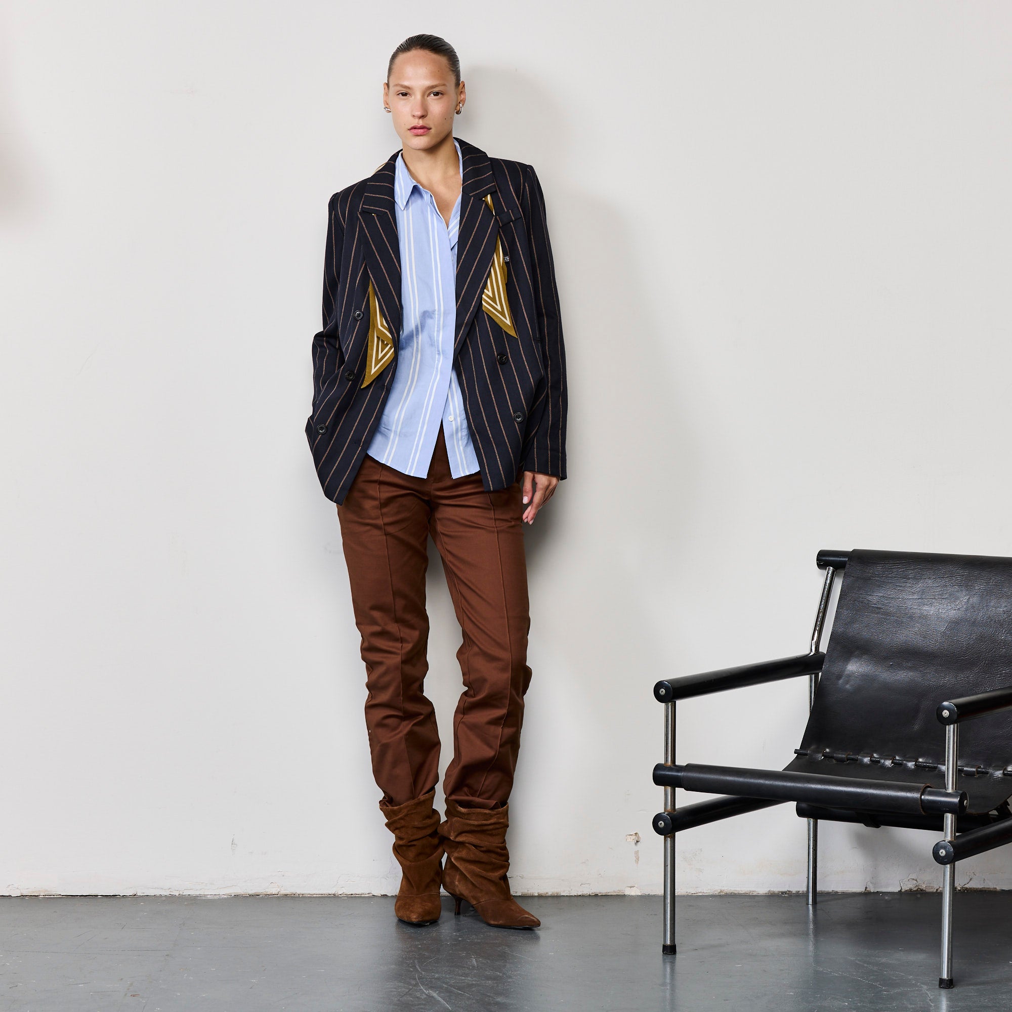 DOUBLE BREASTED BLAZER