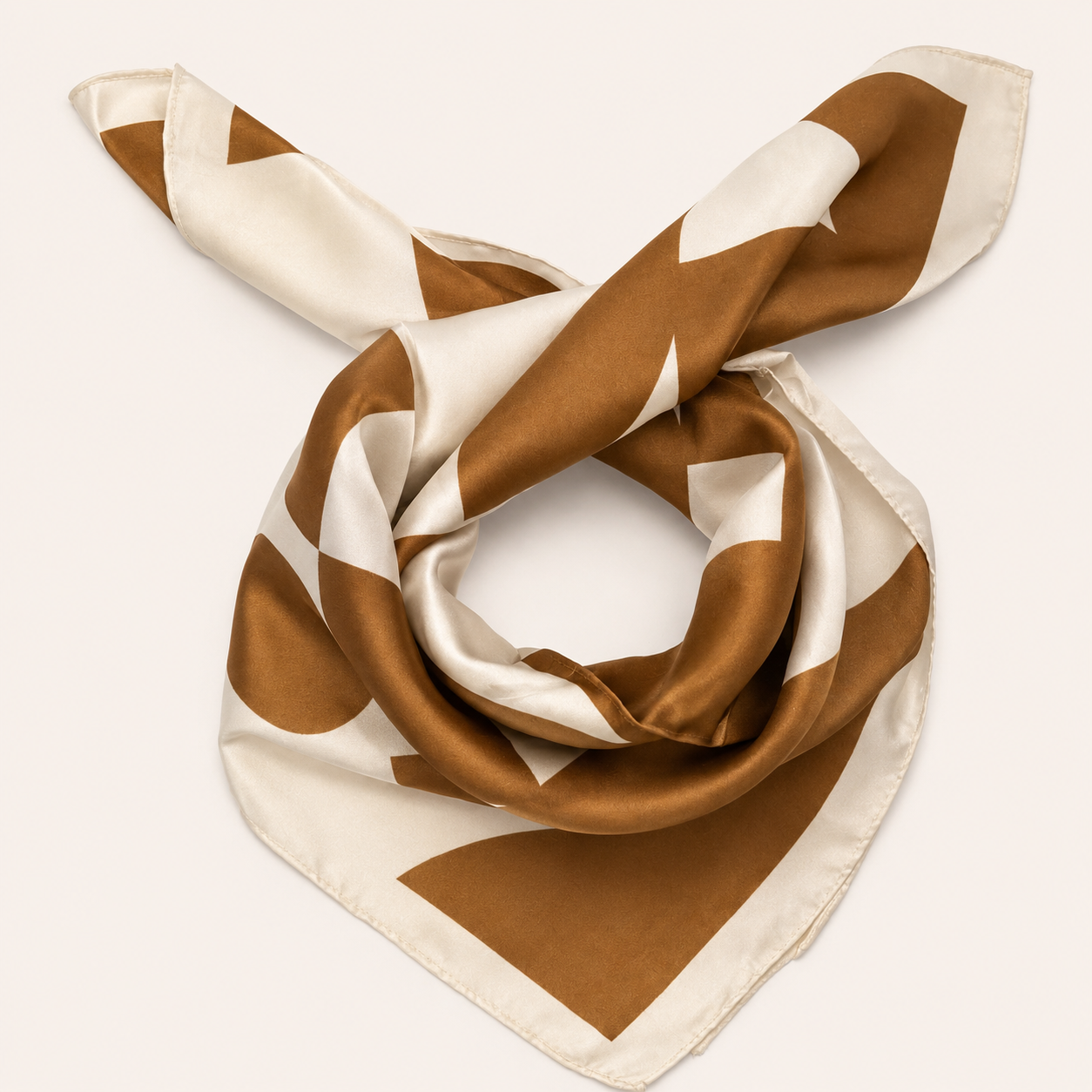 THE GEOMETRIC SQAURE SCARF