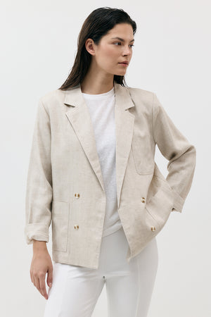 LINEN SUMMER SOFT BLAZER