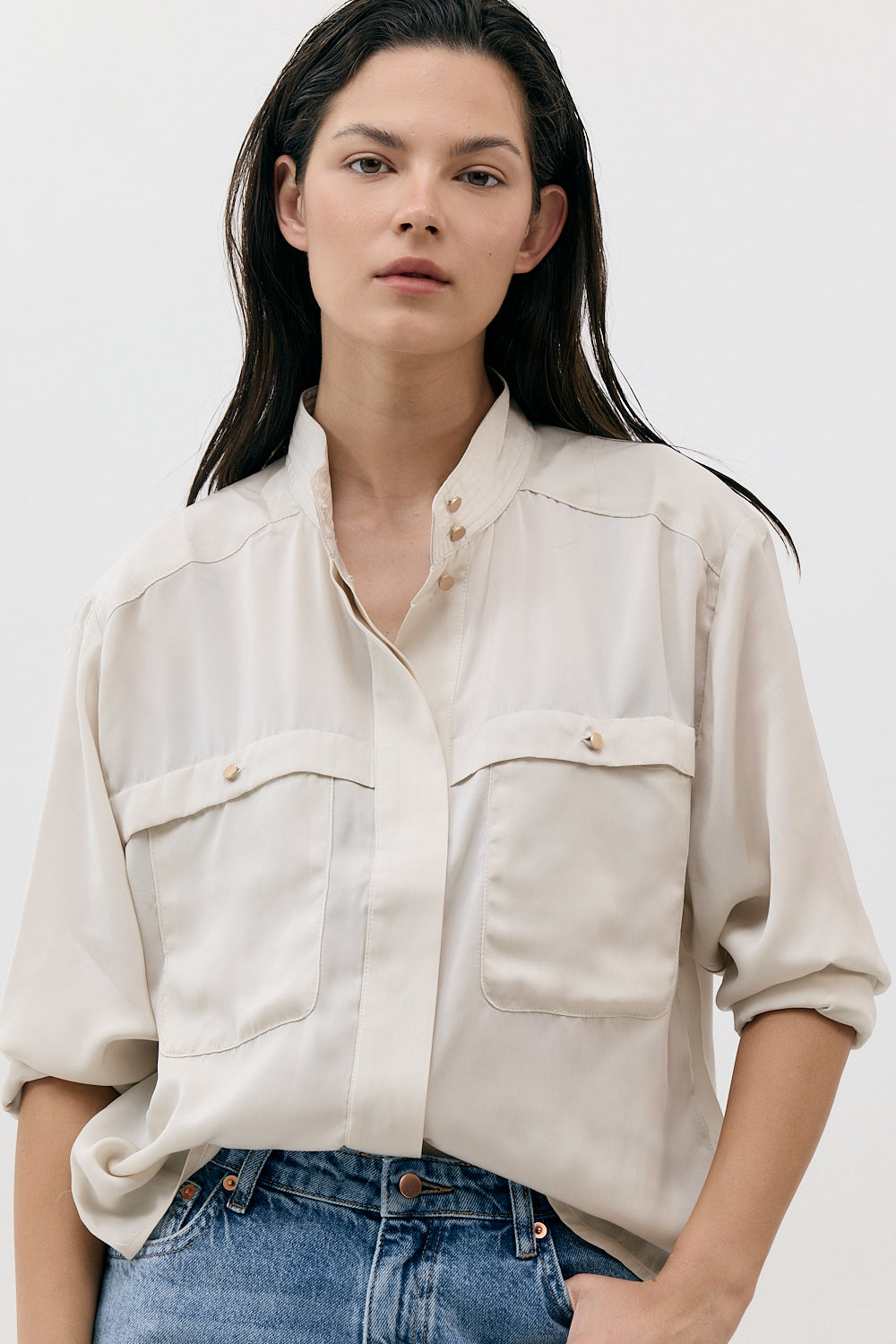 THE STITCHED COLLAR SHIRT