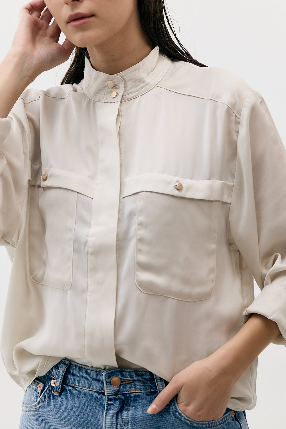 THE STITCHED COLLAR SHIRT