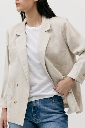 LINEN SUMMER SOFT BLAZER