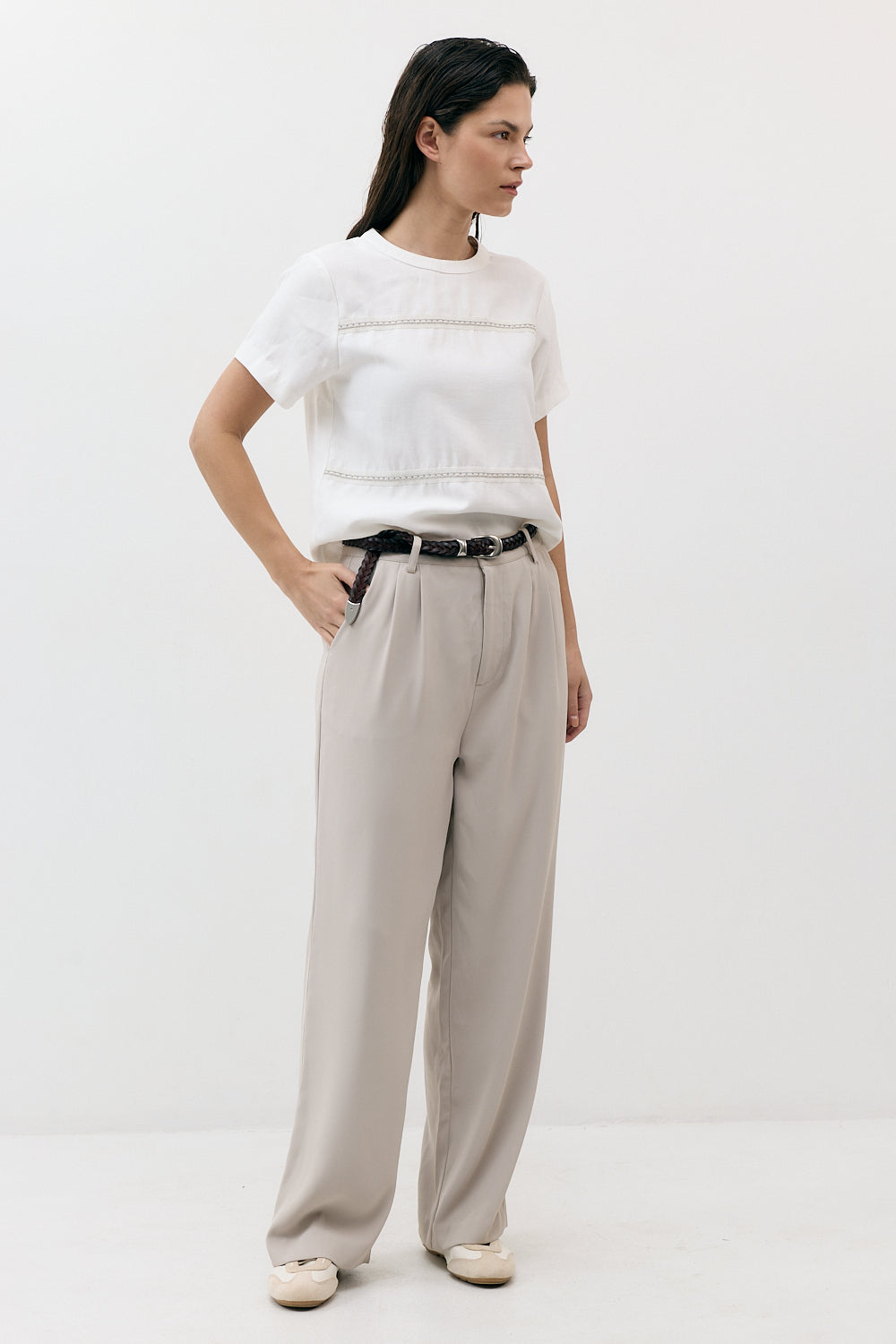 LOOSE WIDE LEG PANTS