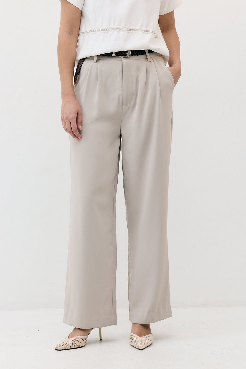 LOOSE WIDE LEG PANTS