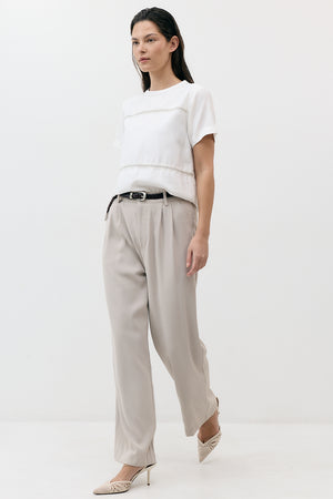 THE EMBROIDERY TRIM TOP