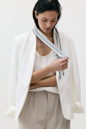 SILK SPRING SCARF
