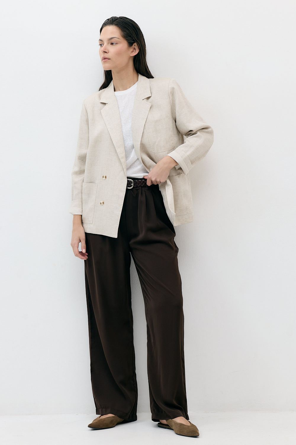 ELASTIC LOOSE PANTS