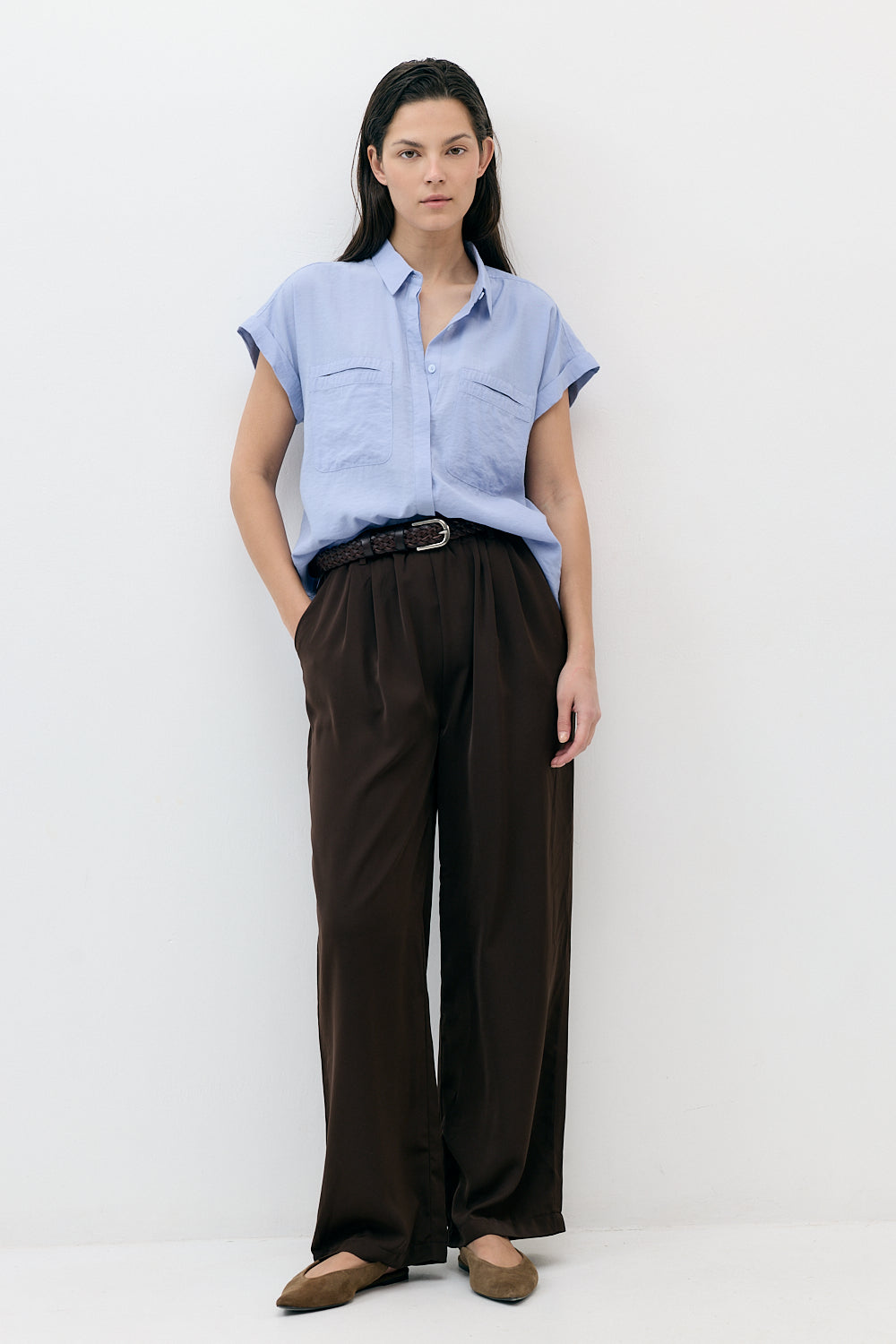 ELASTIC LOOSE PANTS
