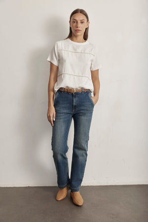 THE EMBROIDERY TRIM TOP