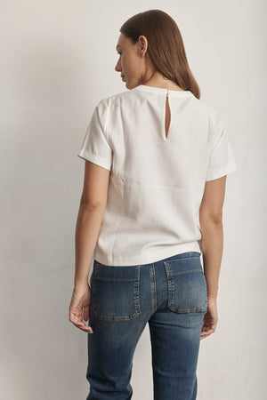 THE EMBROIDERY TRIM TOP