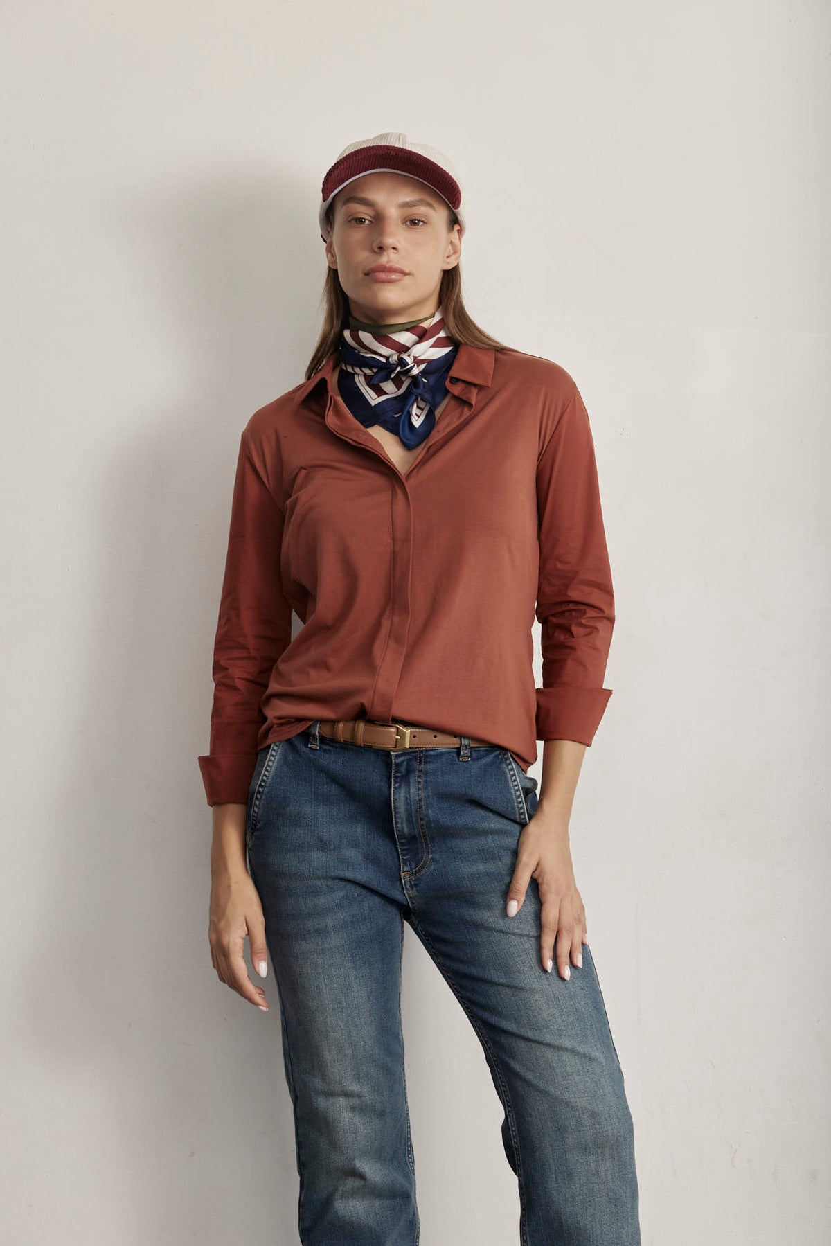 THE STRETCHY BUTTON UP SHIRT