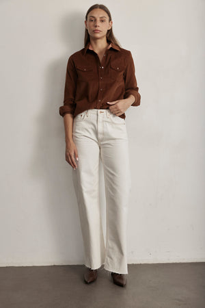 THE CORDEROY SNAPS SHIRT