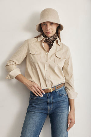 THE CORDEROY SNAPS SHIRT