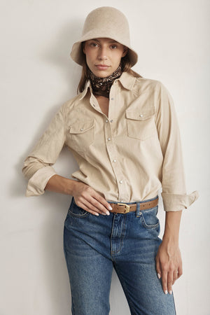 THE CORDEROY SNAPS SHIRT