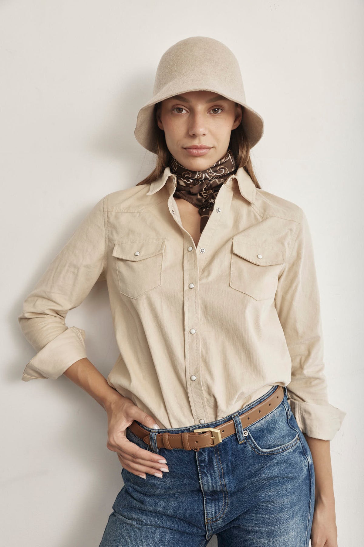 THE CORDEROY SNAPS SHIRT