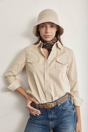 THE CORDEROY SNAPS SHIRT