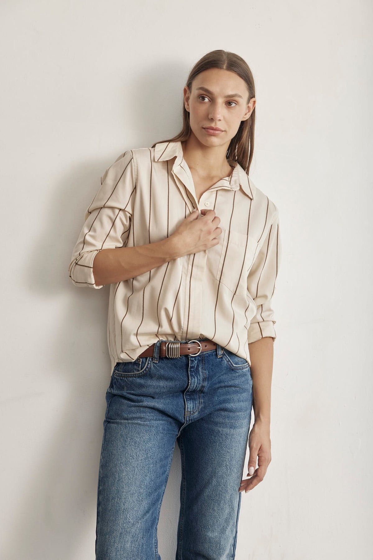 PINSTRIPES COOL SHIRT