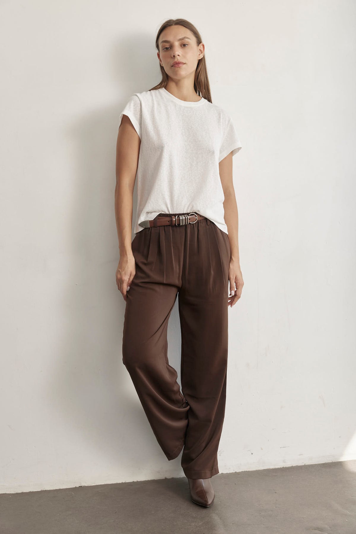 ELASTIC LOOSE PANTS