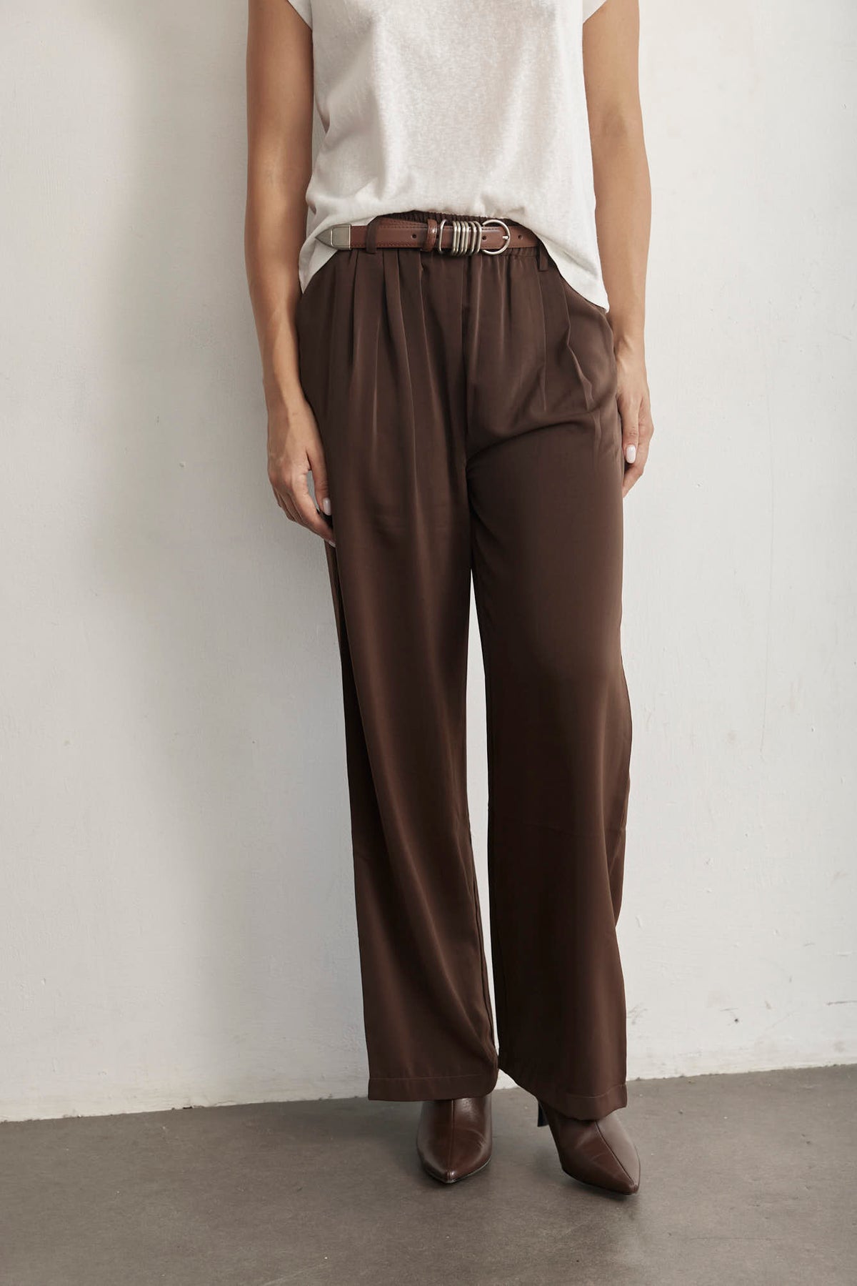 ELASTIC LOOSE PANTS