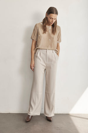 LOOSE WIDE LEG PANTS