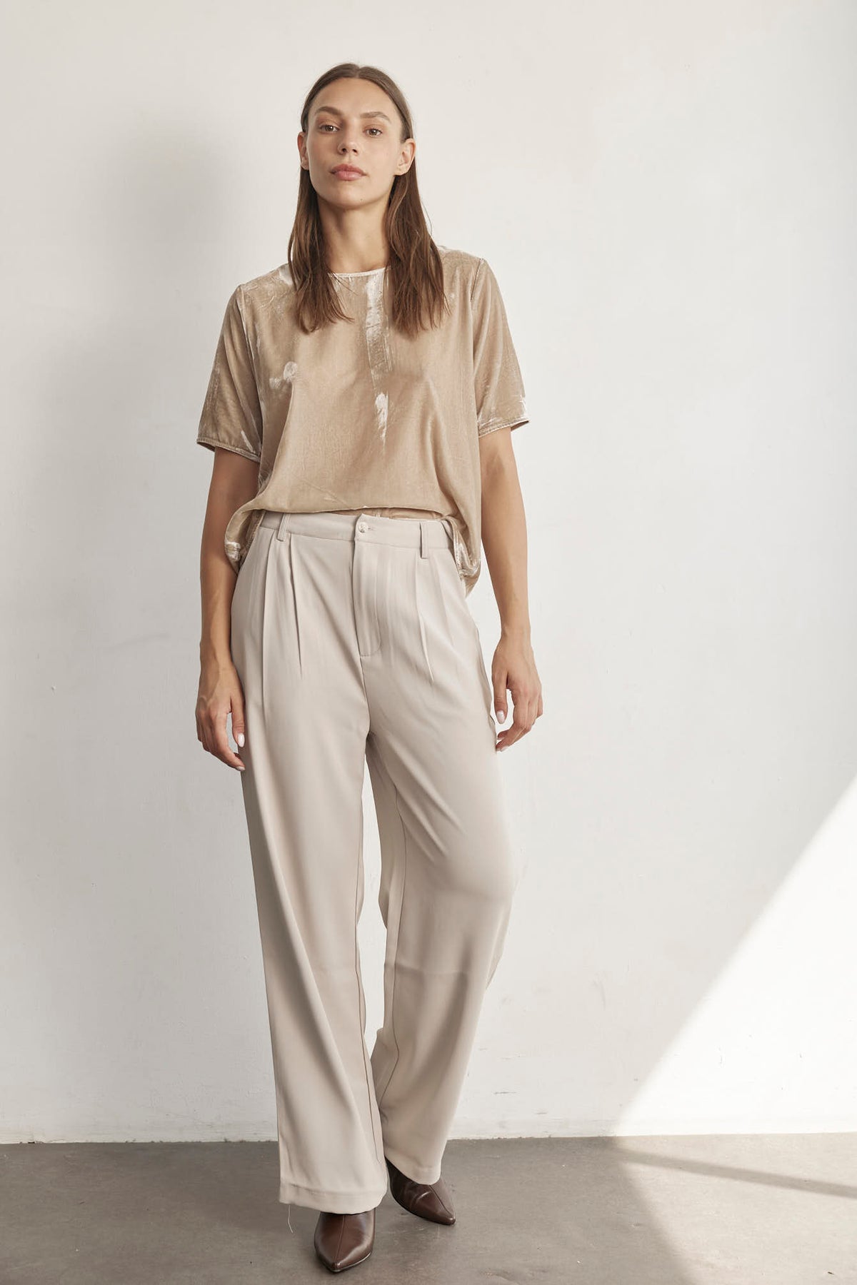 LOOSE WIDE LEG PANTS