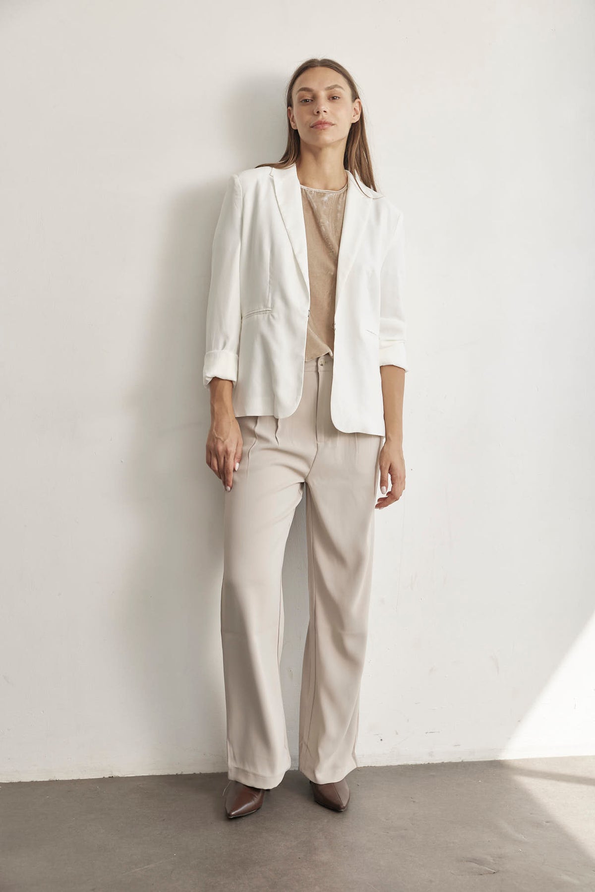 LOOSE WIDE LEG PANTS