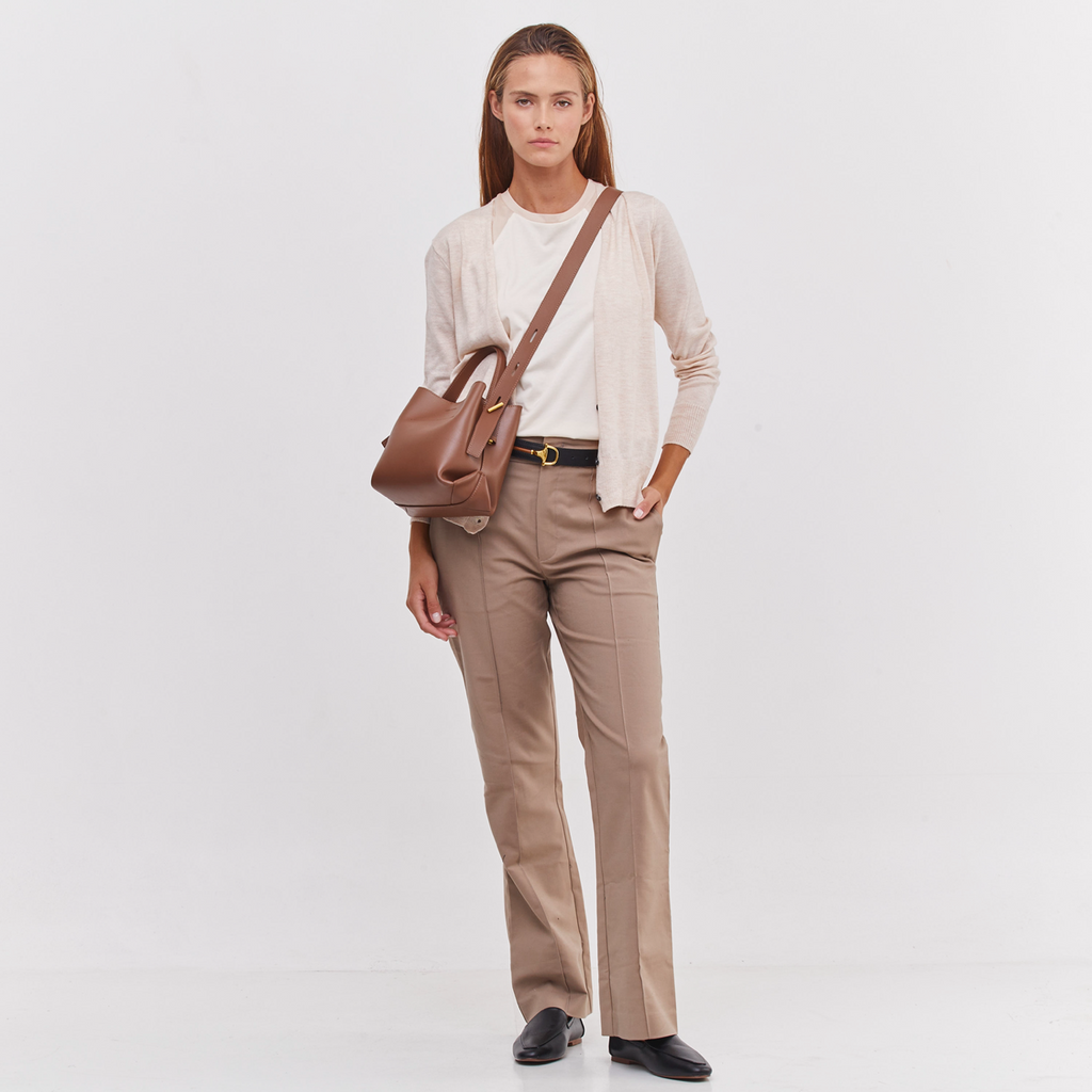 TOP HANDLE CROSSBODY BAG