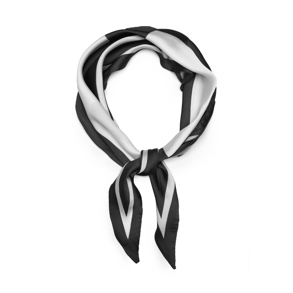 THE SILK GEOMETRIC SCARF