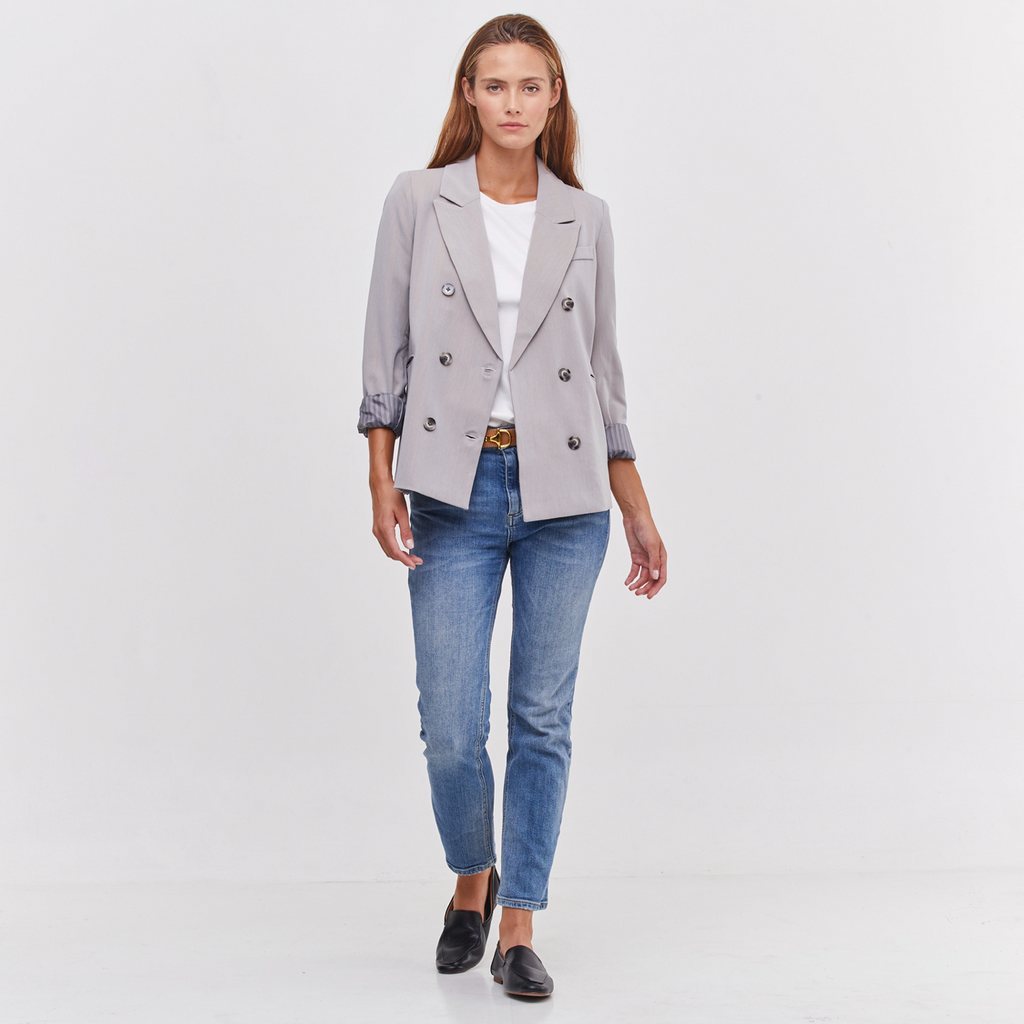 DOUBLE BREASTED BLAZER