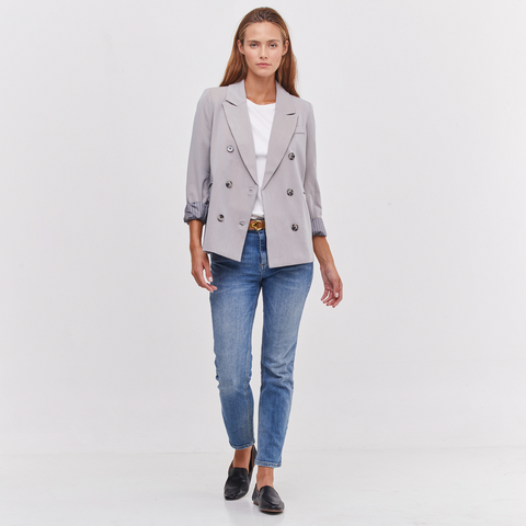 DOUBLE BREASTED BLAZER