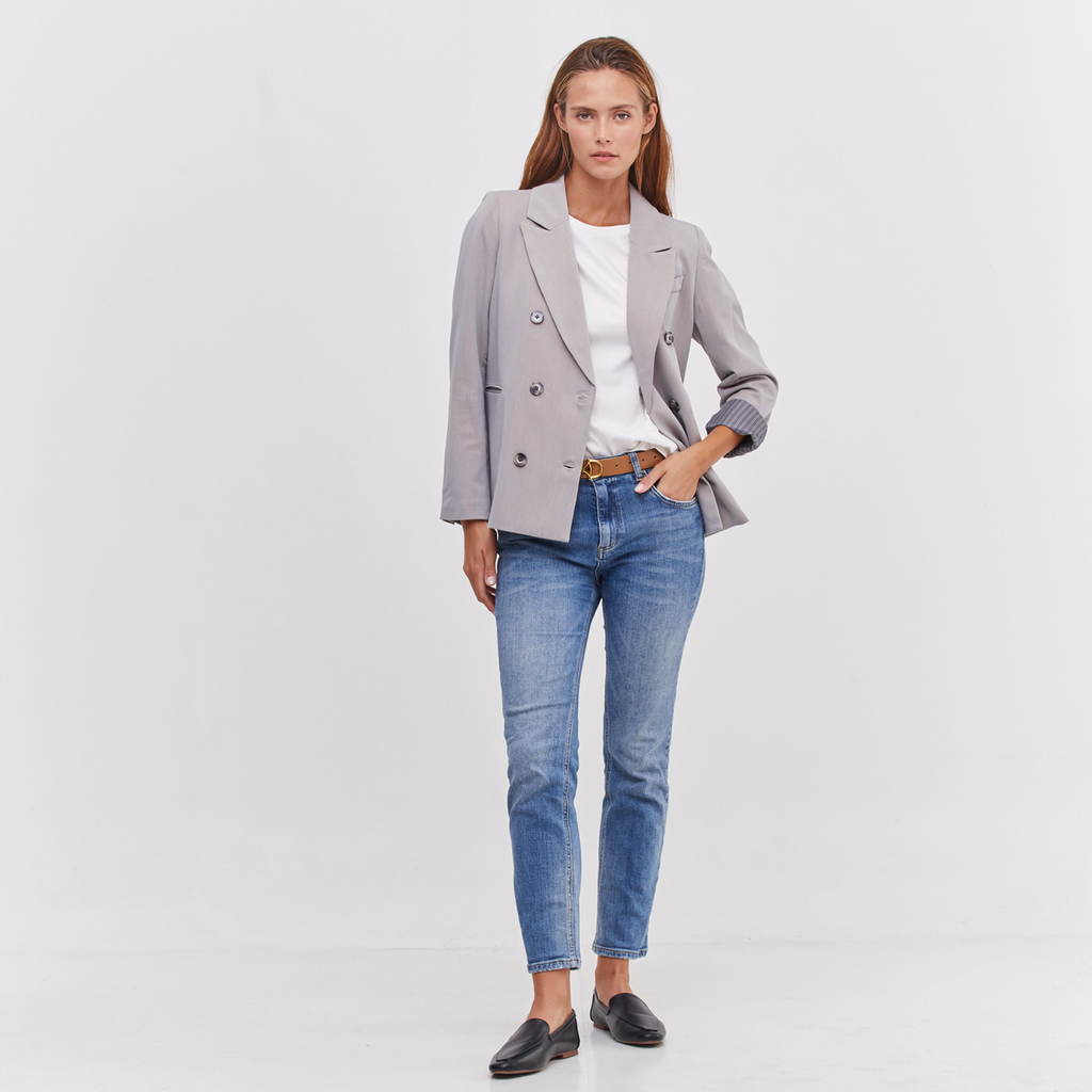 DOUBLE BREASTED BLAZER