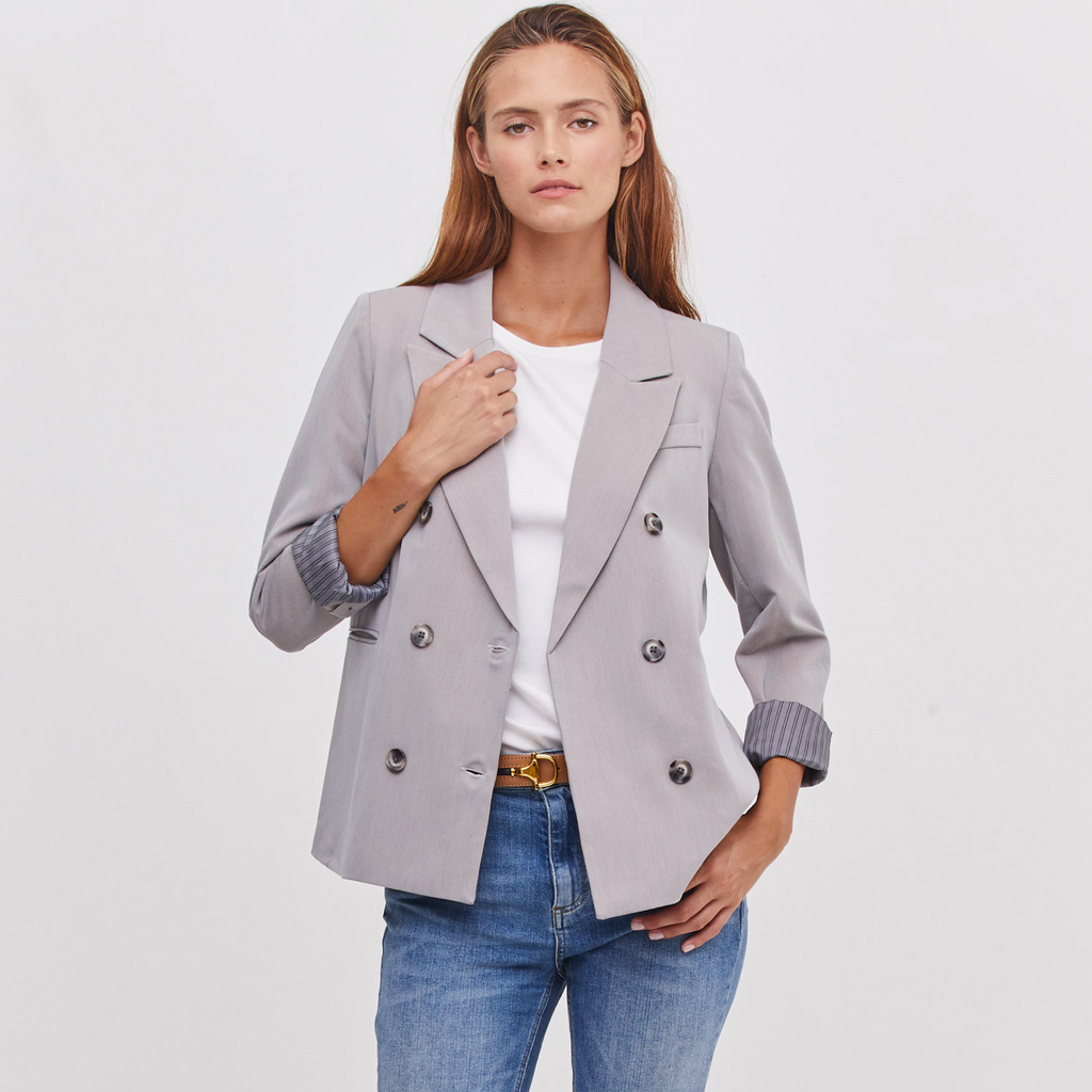 DOUBLE BREASTED BLAZER