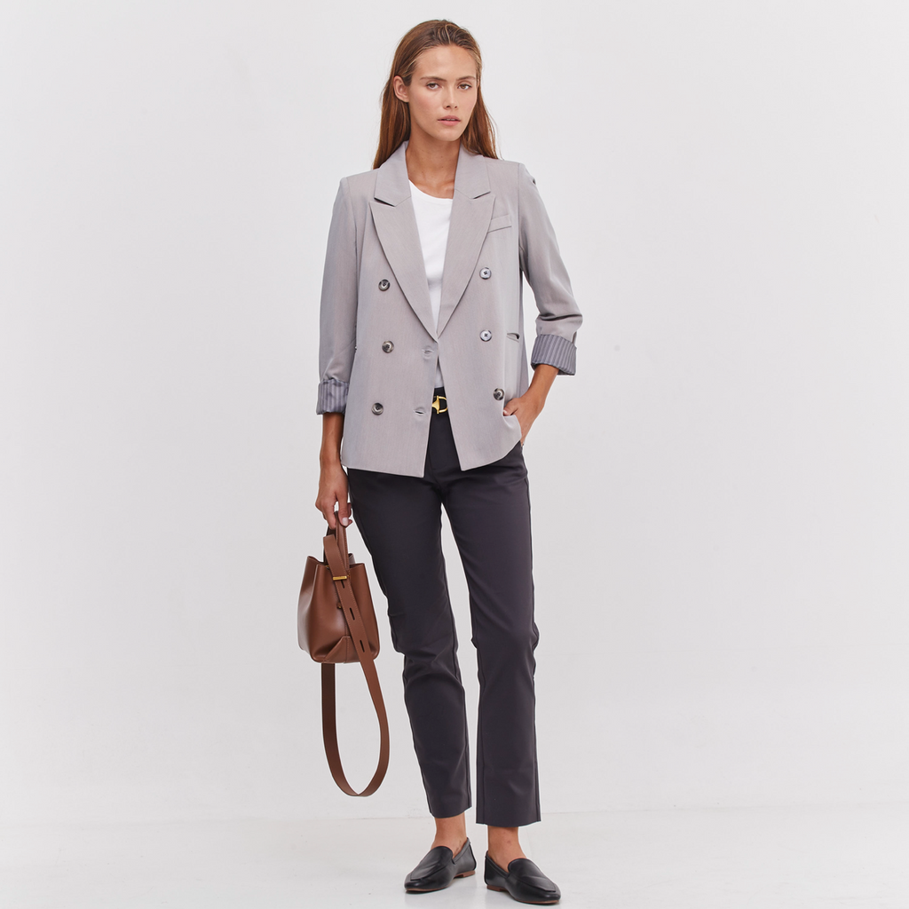 DOUBLE BREASTED BLAZER