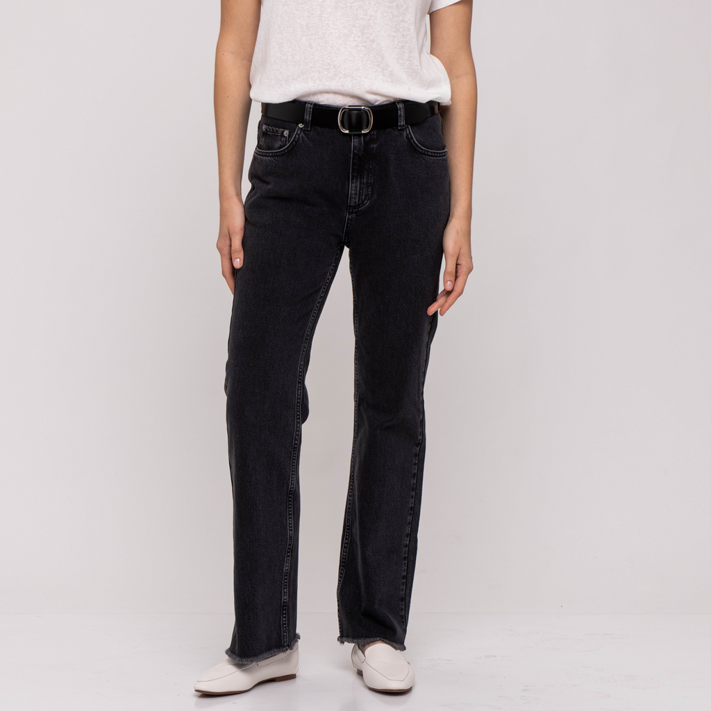 THE CROP HIGH WAIST DENIM