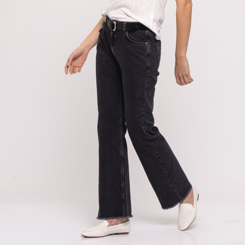 THE CROP HIGH WAIST DENIM