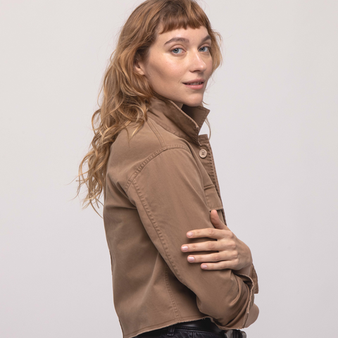 THE CROP 2 POCKETS JACKET