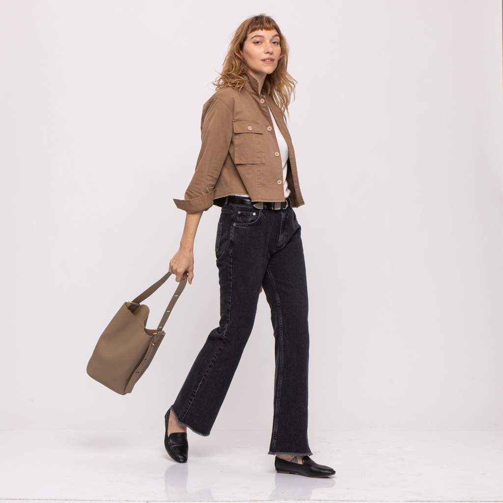 THE CROP 2 POCKETS JACKET