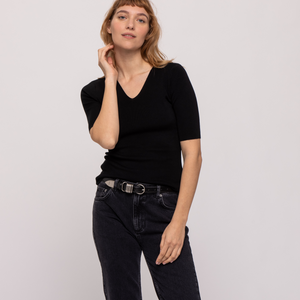 BASIC V NECK KNIT