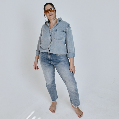 THE DENIM SNAPS SHIRT