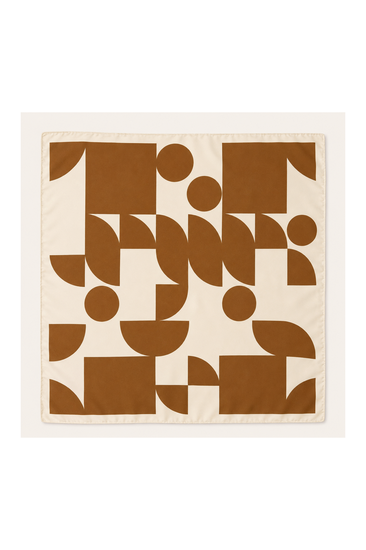 THE GEOMETRIC SQAURE SCARF