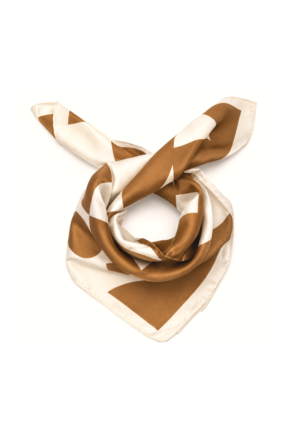 THE GEOMETRIC SQAURE SCARF
