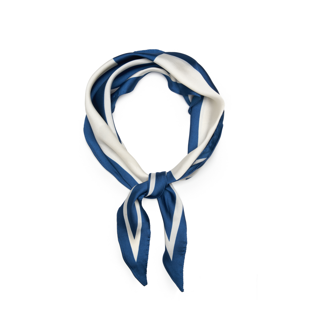 THE SILK GEOMETRIC SCARF