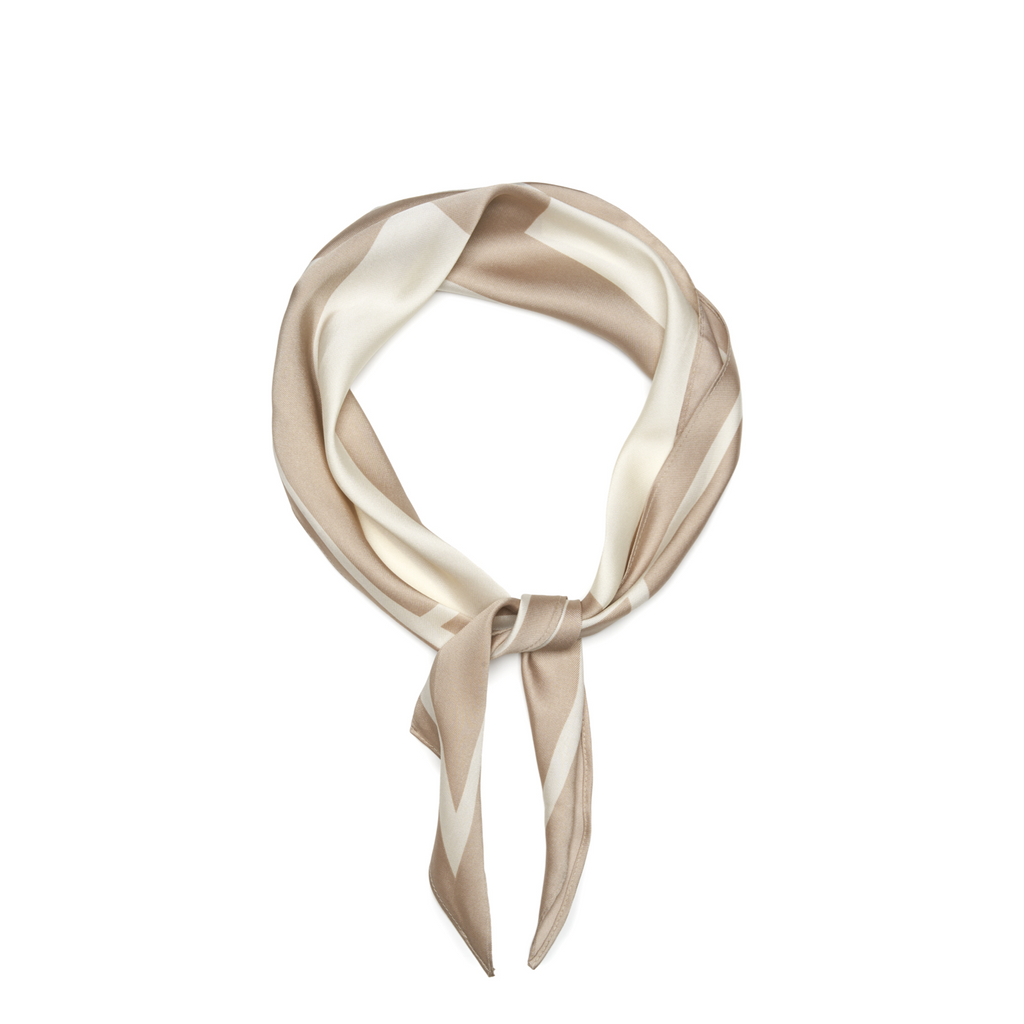 THE SILK GEOMETRIC SCARF